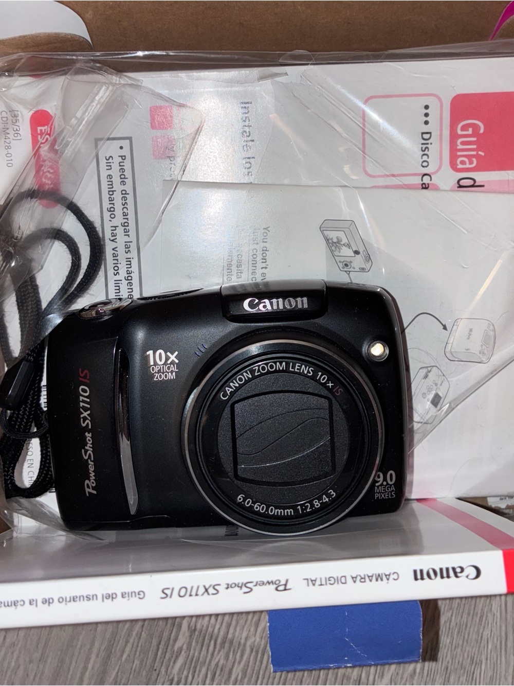 Canon PowerShot SX110 IS Compact Digital Camera - Black